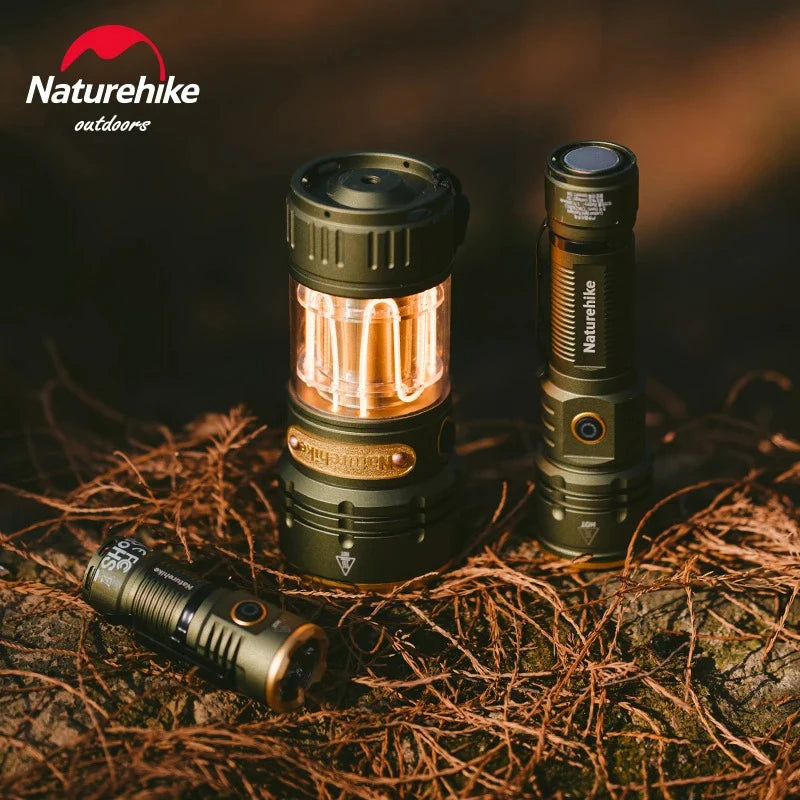 🔦 كشاف Naturehike متعدد الاستخدامات - 3 في 1 للتخييم والمغامرات